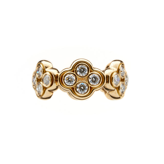 18ct gold and diamond ring. Part of the Rinascimento Luminosa collection by Biagio Patalano.