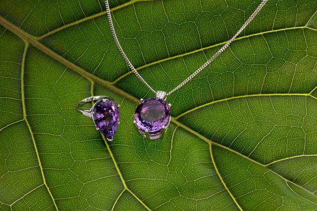 The amethyst and diamond Viola collection by Biagio Patalano